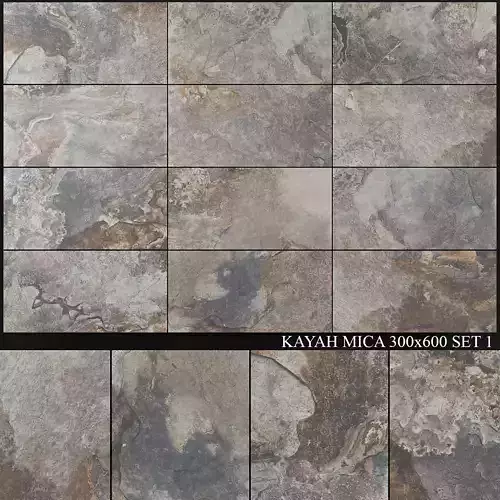 Yurtbay Seramik Kayah Mica 300x600 Set 1