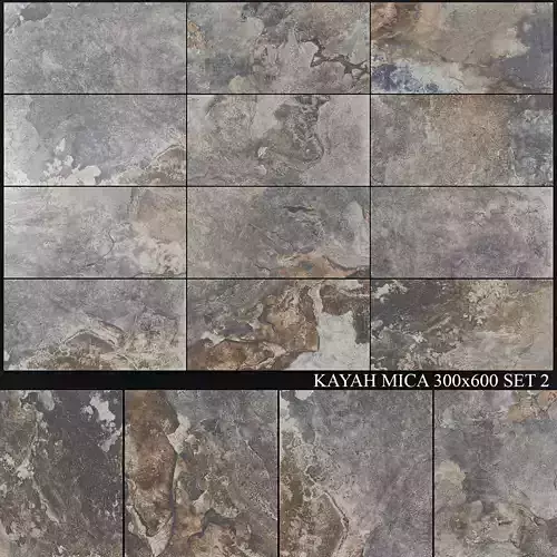 Yurtbay Seramik Kayah Mica 300x600 Set 2