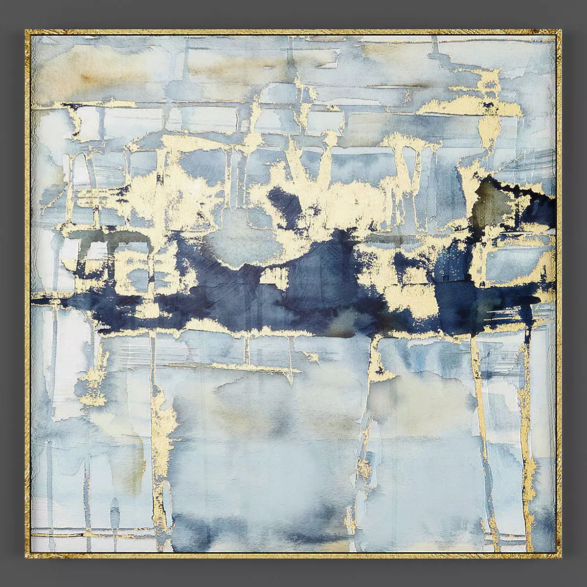 Art167 emerald abstract painting Low-poly 3D model_0