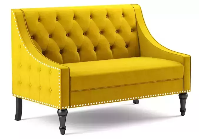 Christiansburg Tufted Loveseat Jamila