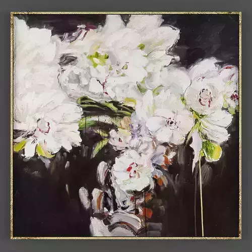 Art178 lilac flowers in vase