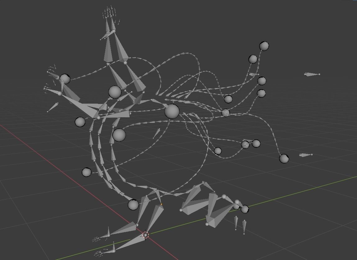 Infectus Femina Demon Low-poly 3D model_4