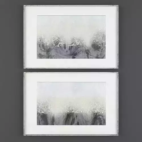 Art184 set of two framed art prints