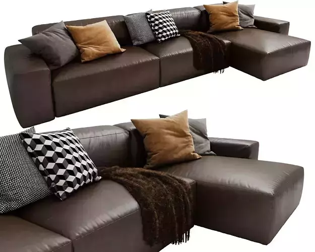 Jesse Daniel Chaise Lounge 3D model