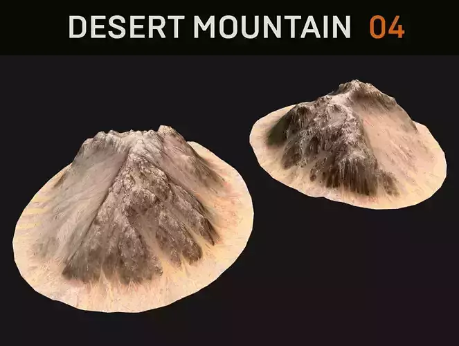 Background Desert Mountain - 04