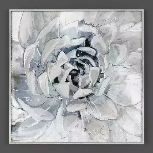 Art213 peony flower wall art