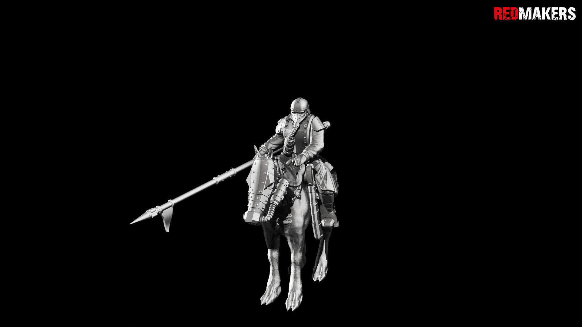 Death squad Cavalry of Imperial force 3D print model_44