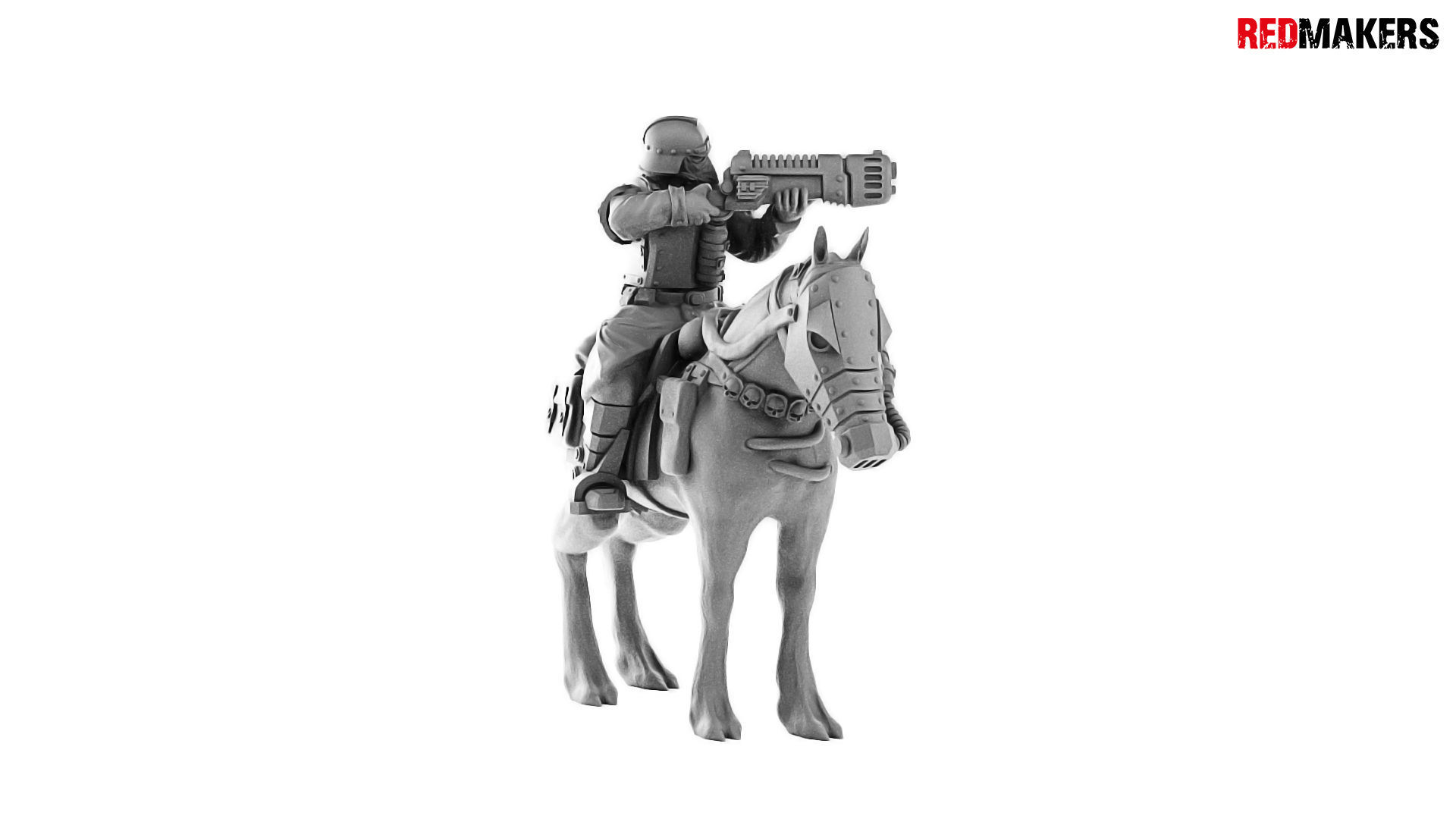 Death squad Cavalry of Imperial force 3D print model_30