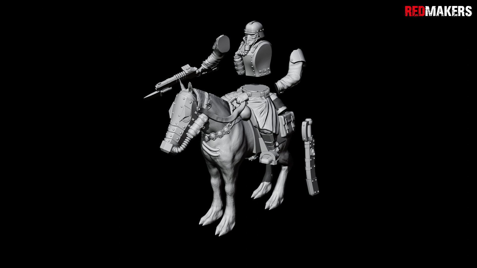 Death squad Cavalry of Imperial force 3D print model_55