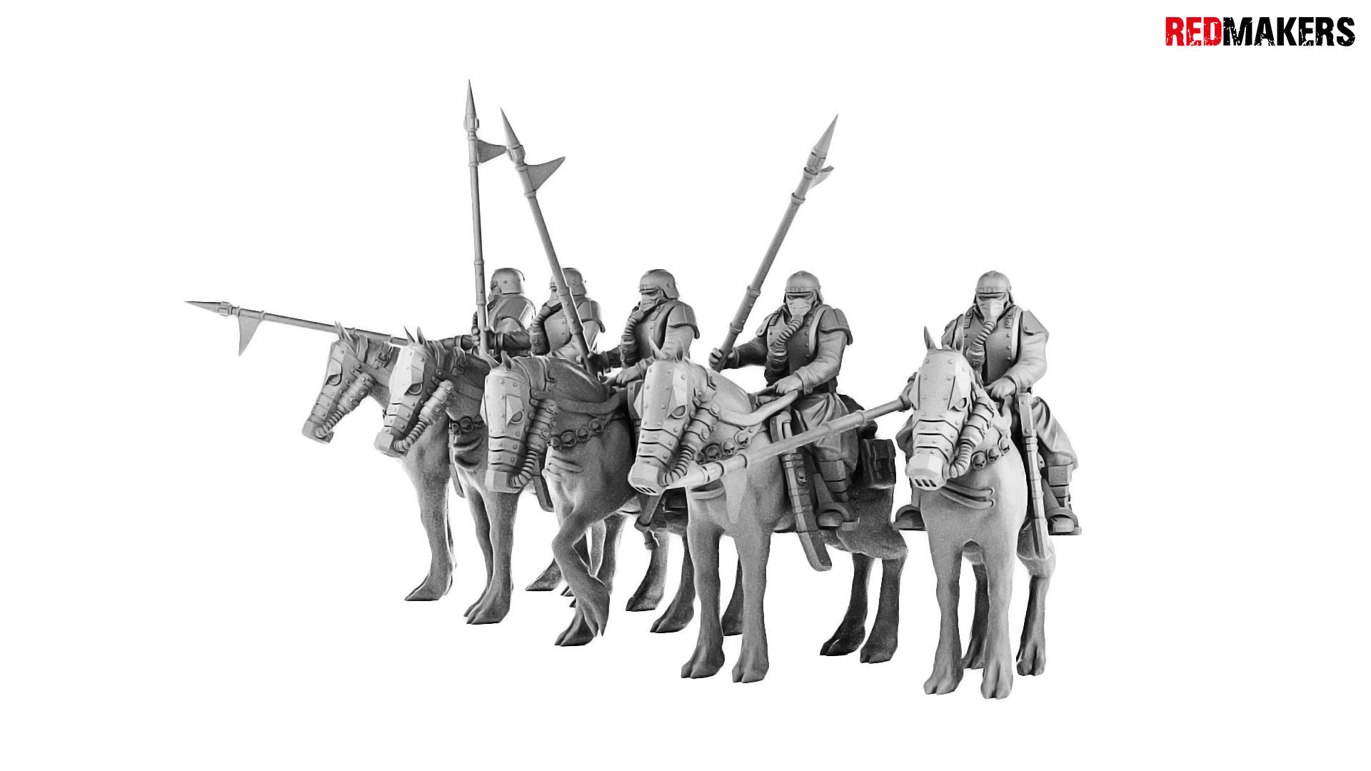 Death squad Cavalry of Imperial force 3D print model_12