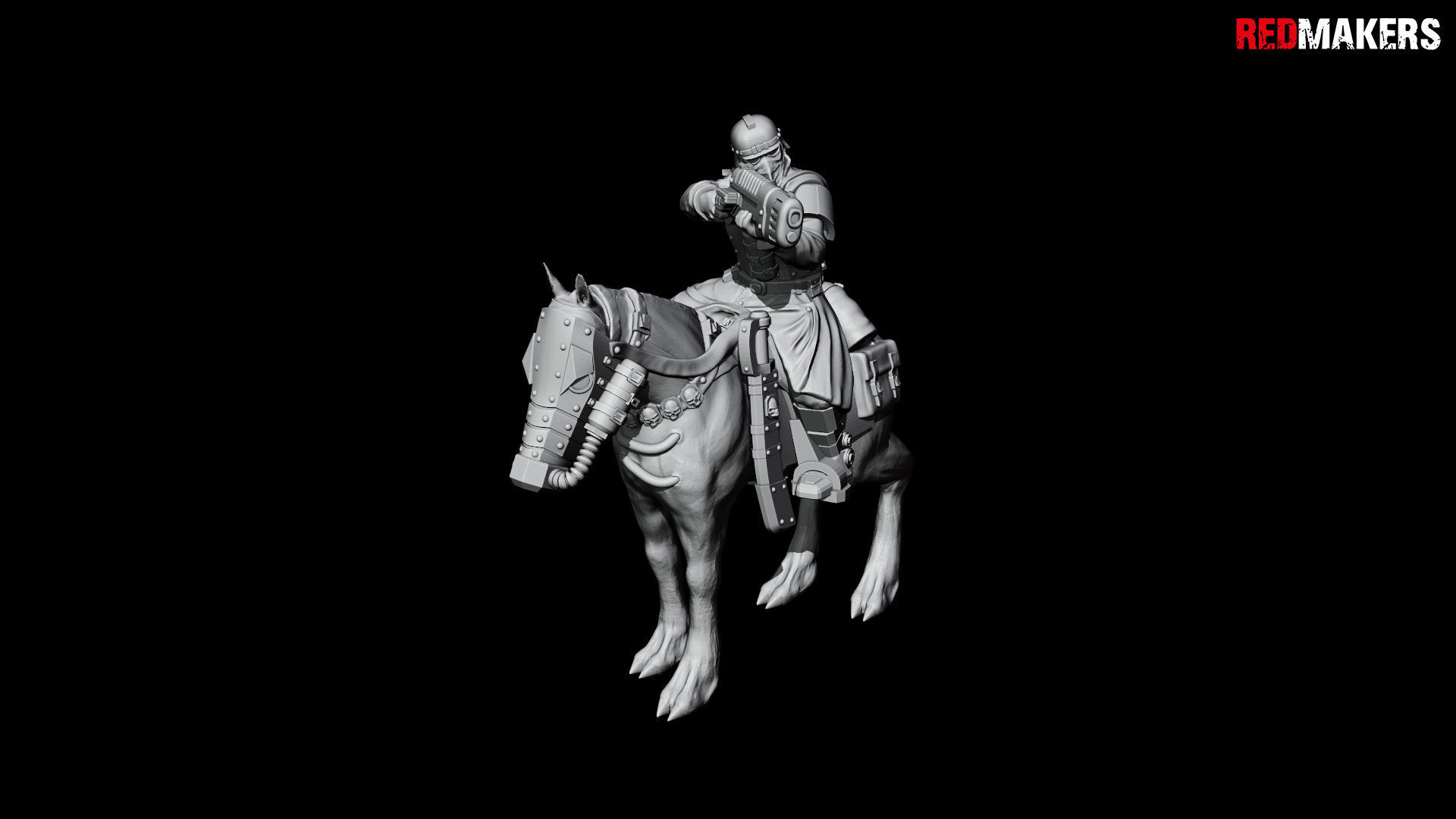 Death squad Cavalry of Imperial force 3D print model_46