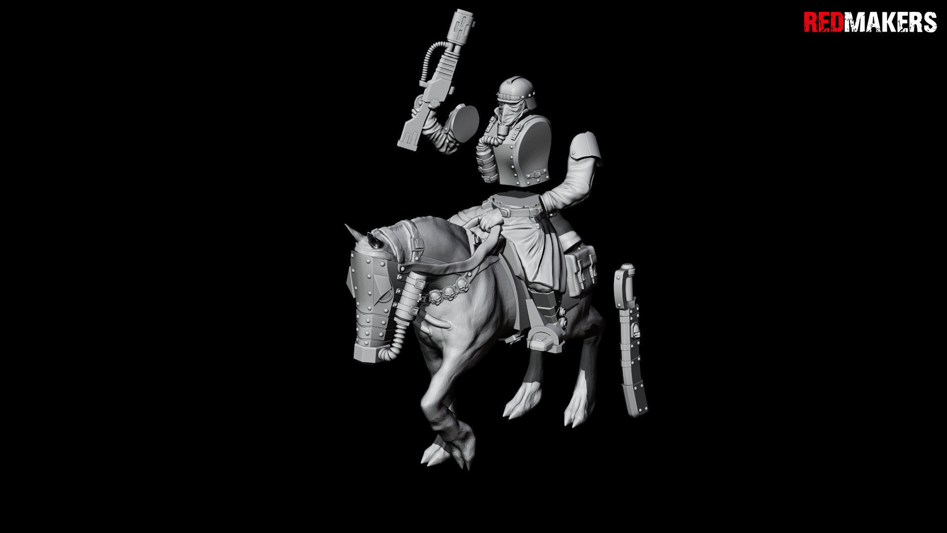 Death squad Cavalry of Imperial force 3D print model_51