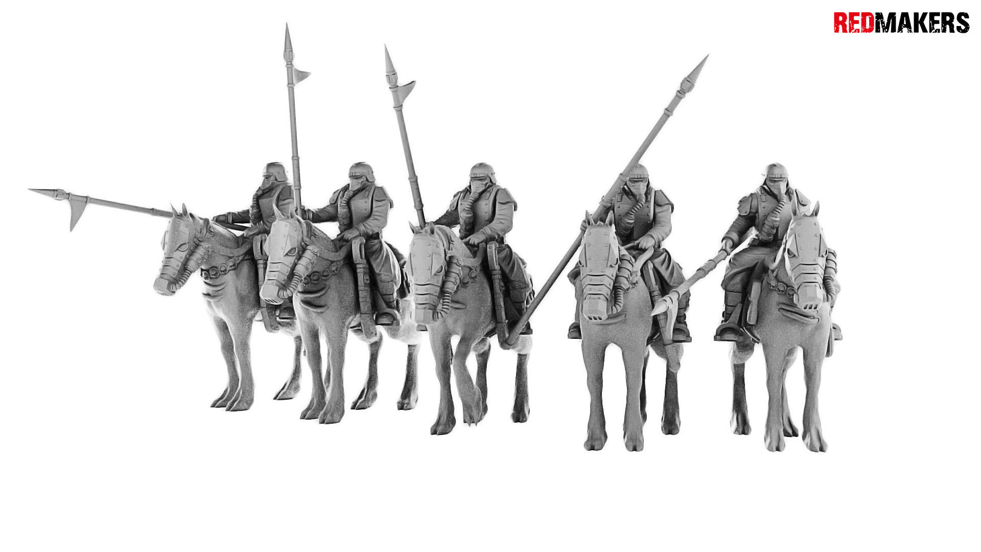 Death squad Cavalry of Imperial force 3D print model_15