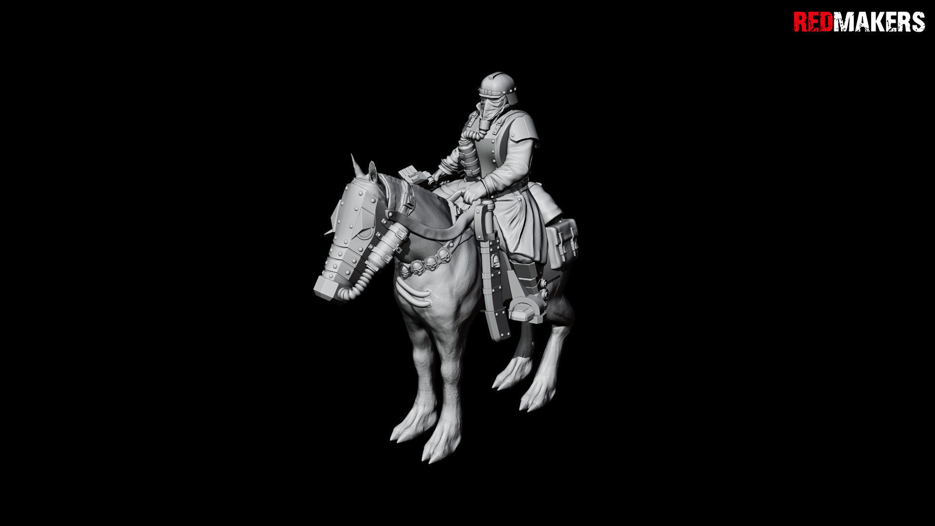 Death squad Cavalry of Imperial force 3D print model_54