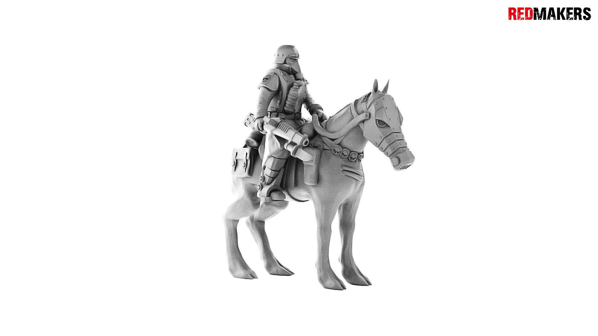 Death squad Cavalry of Imperial force 3D print model_29