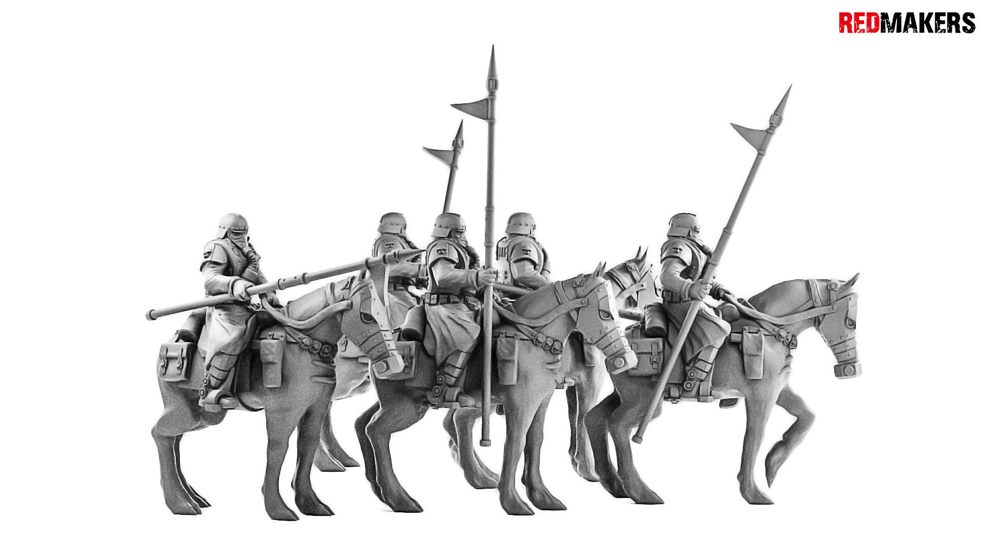 Death squad Cavalry of Imperial force 3D print model_14