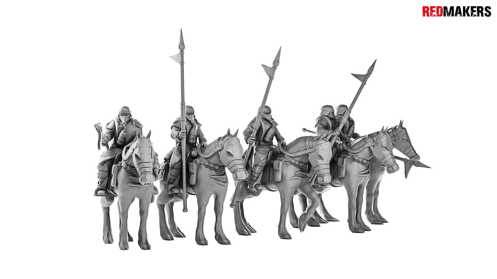 Death squad Cavalry of Imperial force 3D print model_13