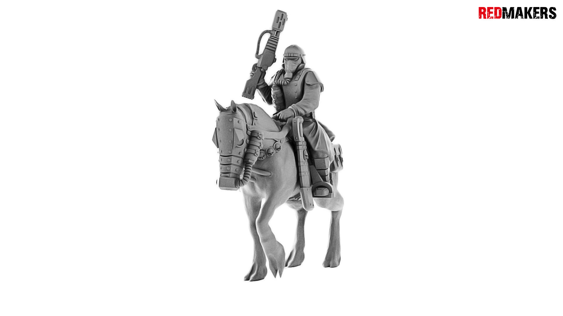 Death squad Cavalry of Imperial force 3D print model_32