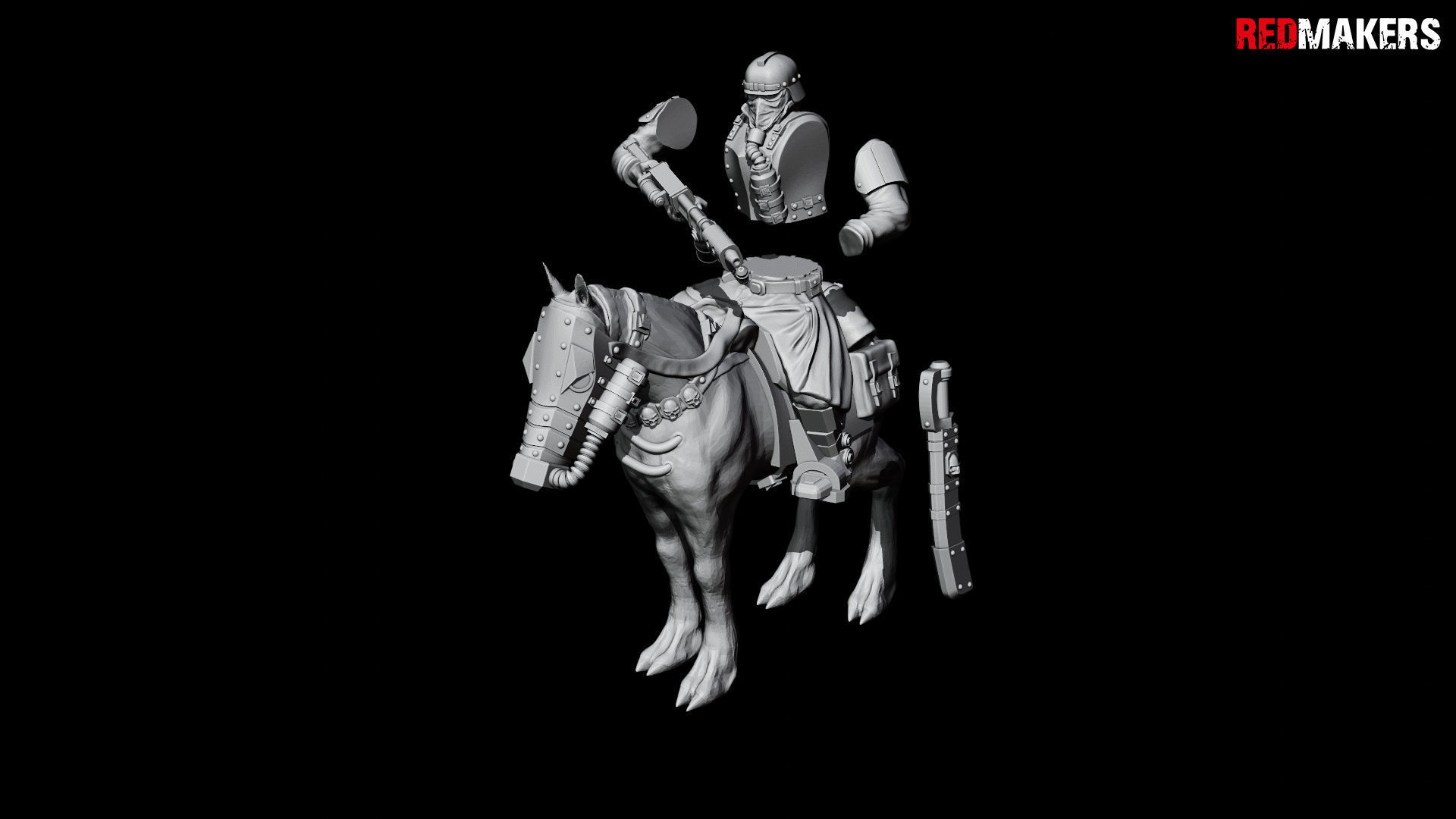 Death squad Cavalry of Imperial force 3D print model_53
