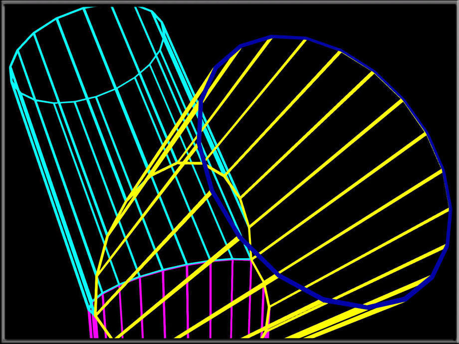 Wire Pipe Y - Joint Low-poly 3D model_11