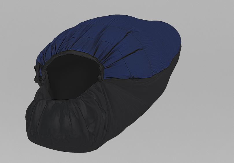 Warmpeace Viking 600 Sleeping bag 3D model_6