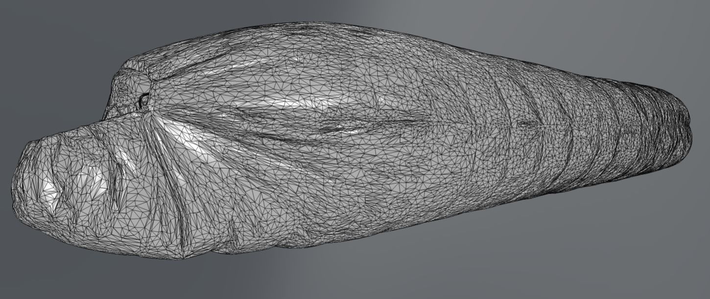 Warmpeace Viking 600 Sleeping bag 3D model_4