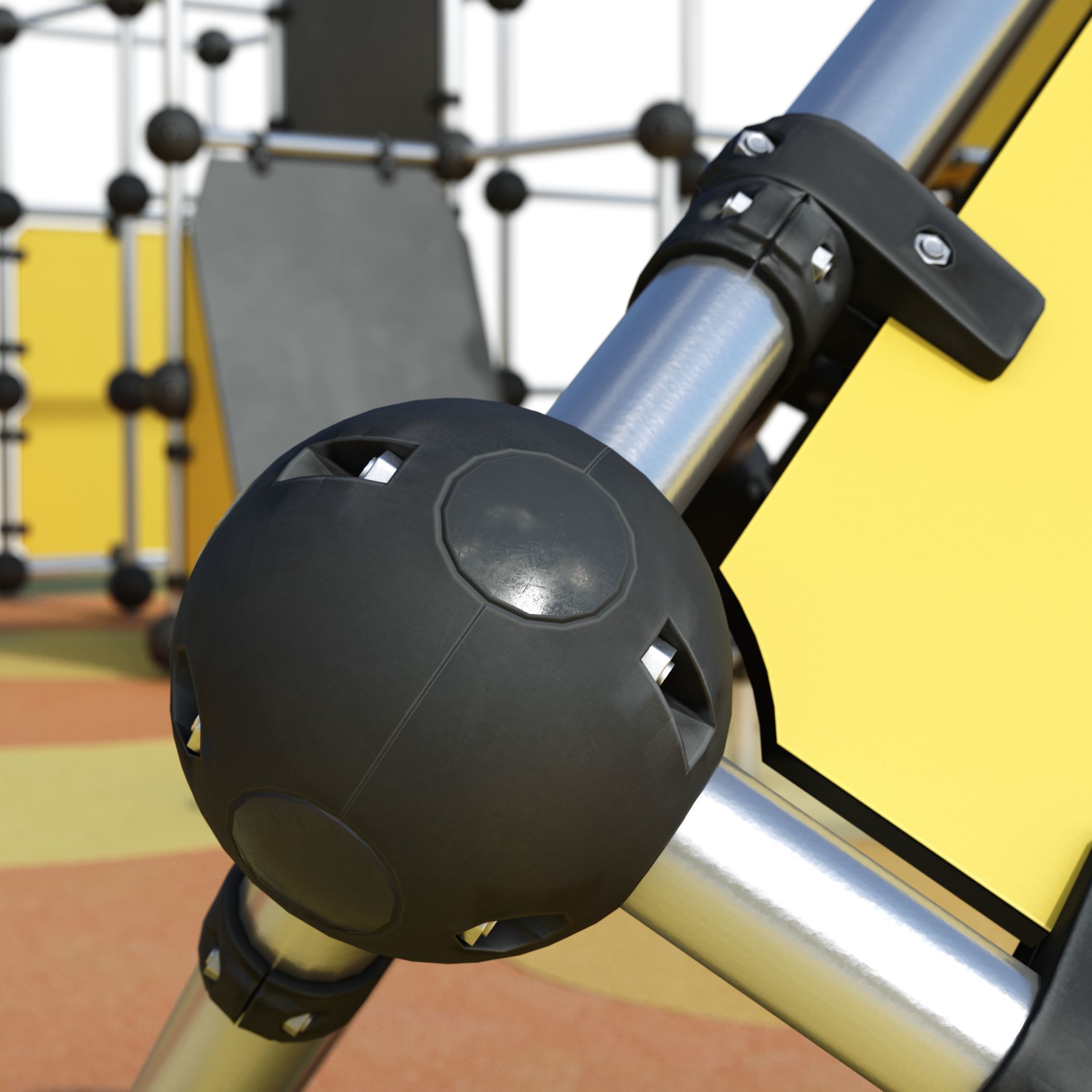 Children playground 4 3D model_5