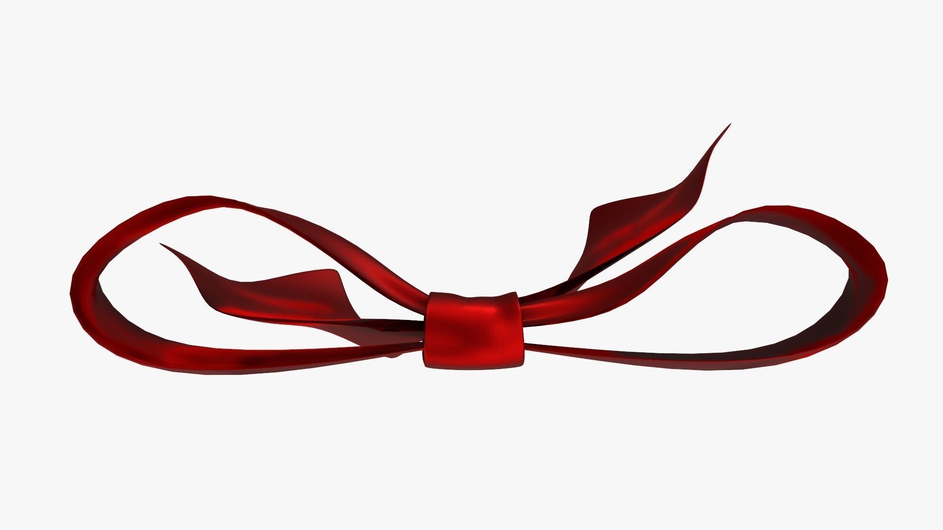 Wrapping bow 03 3D model_3