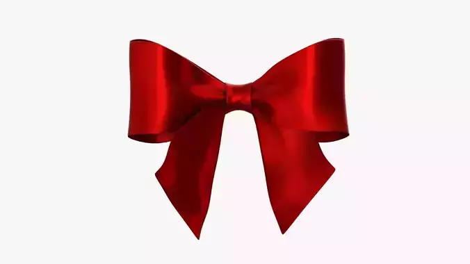 Wrapping bow 03 3D model
