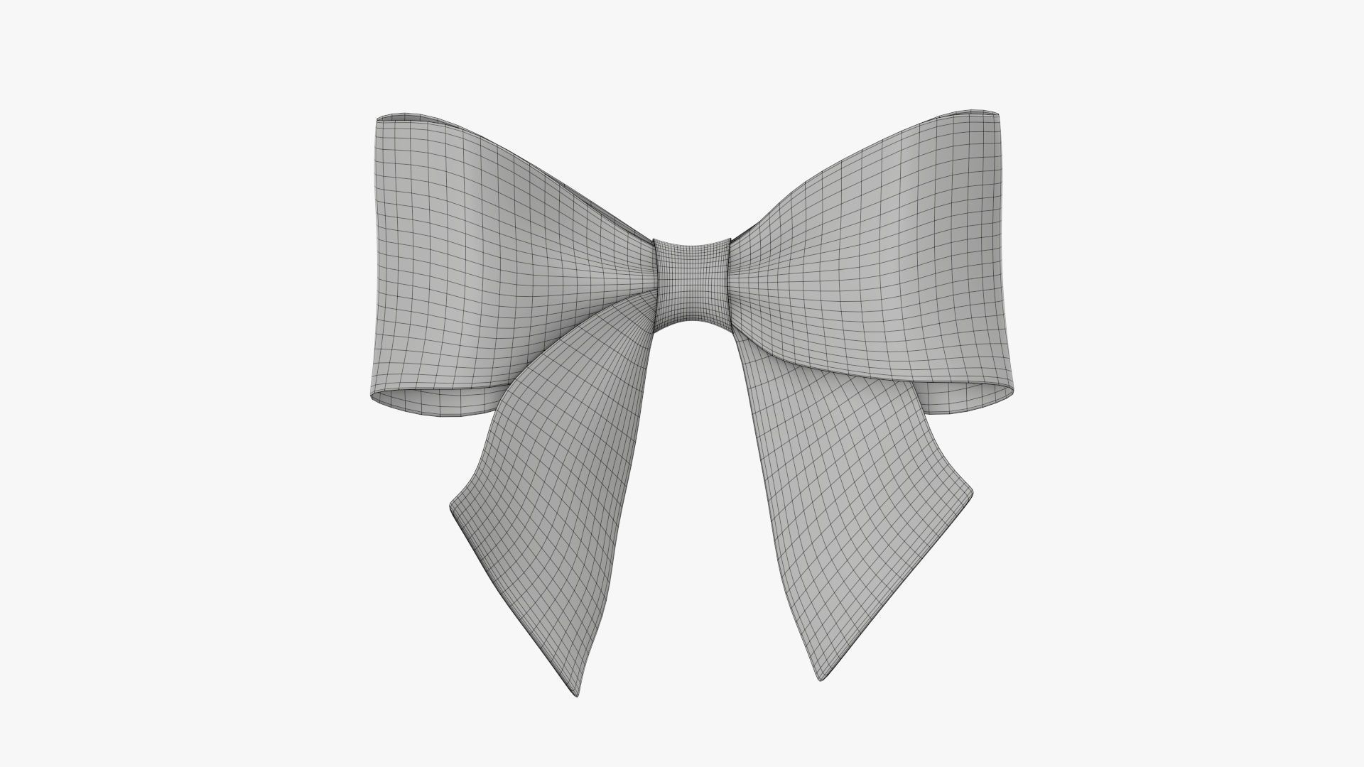 Wrapping bow 03 3D model_5