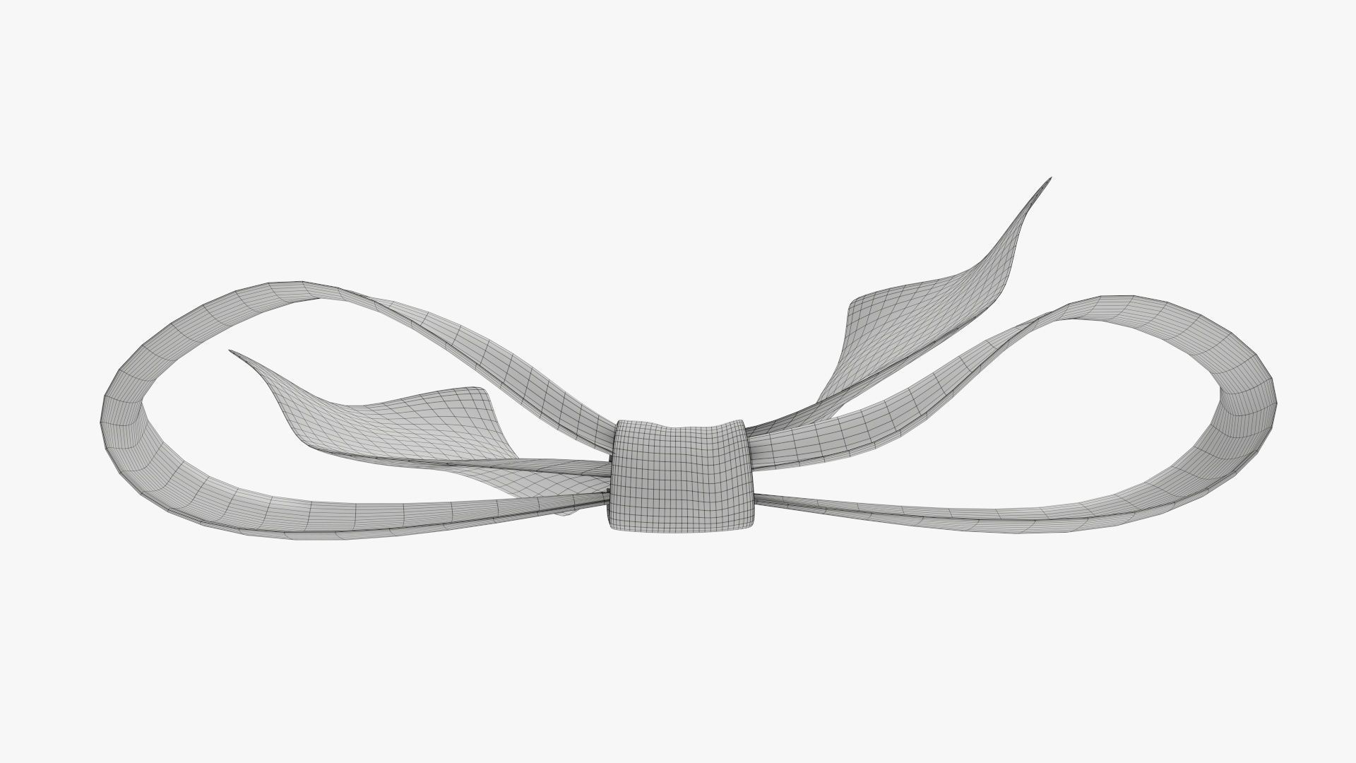 Wrapping bow 03 3D model_8