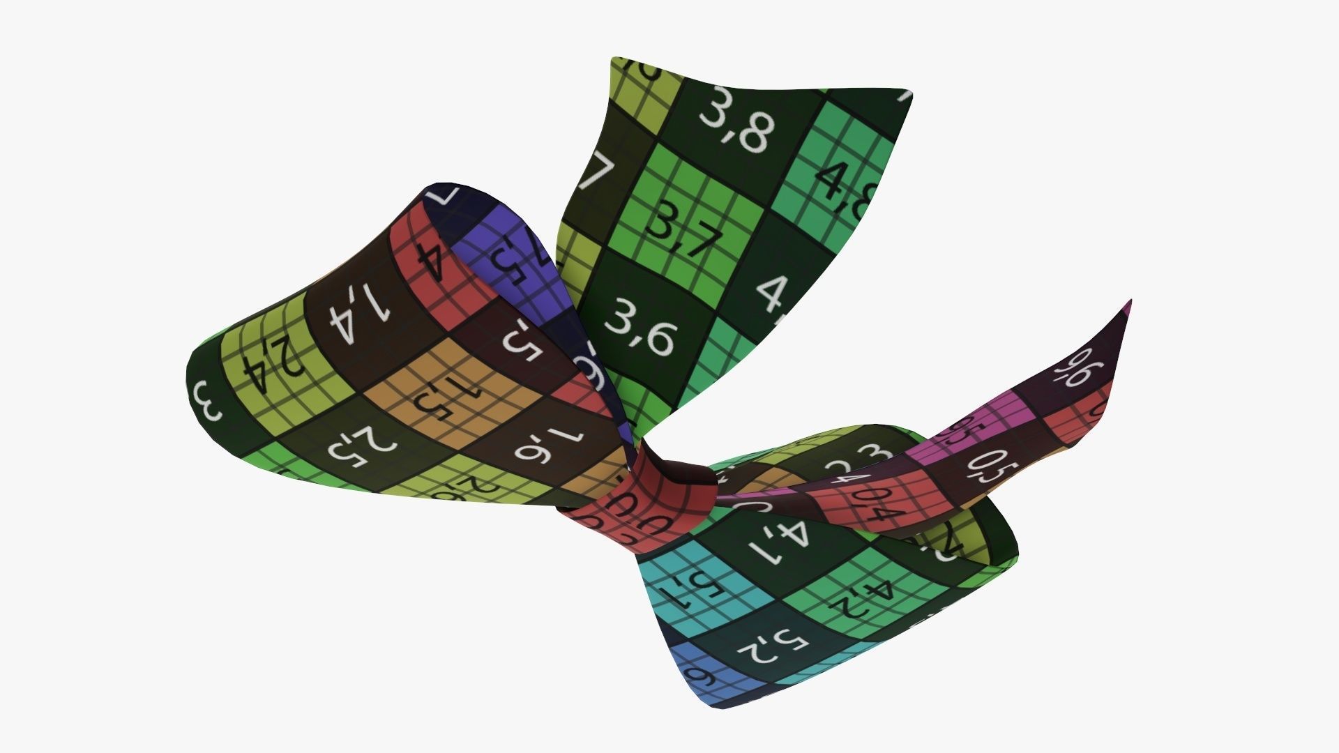 Wrapping bow 03 3D model_14