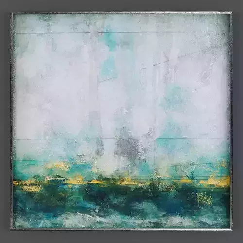 Art285 abstract painting on canvas