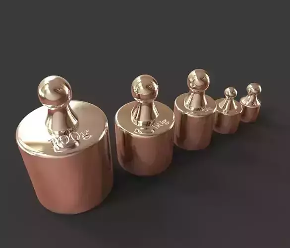 Scale Weights 3D model
