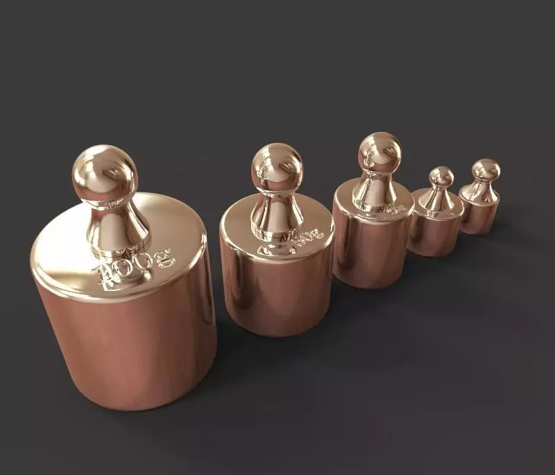 Scale Weights 3D model_0
