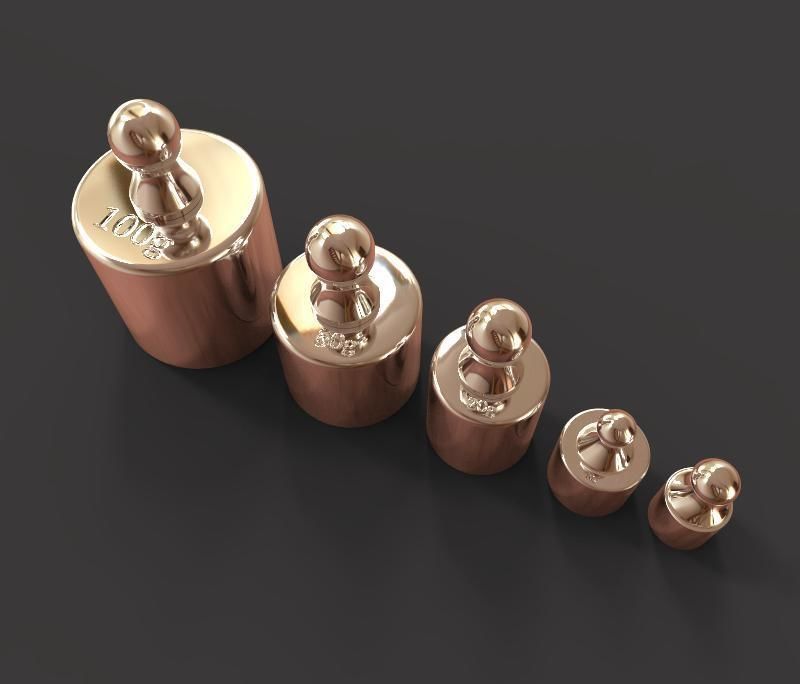 Scale Weights 3D model_7