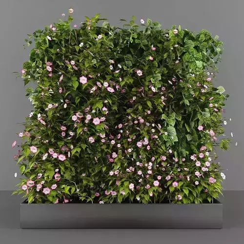 Vertical garden 78 Low-poly 3D model