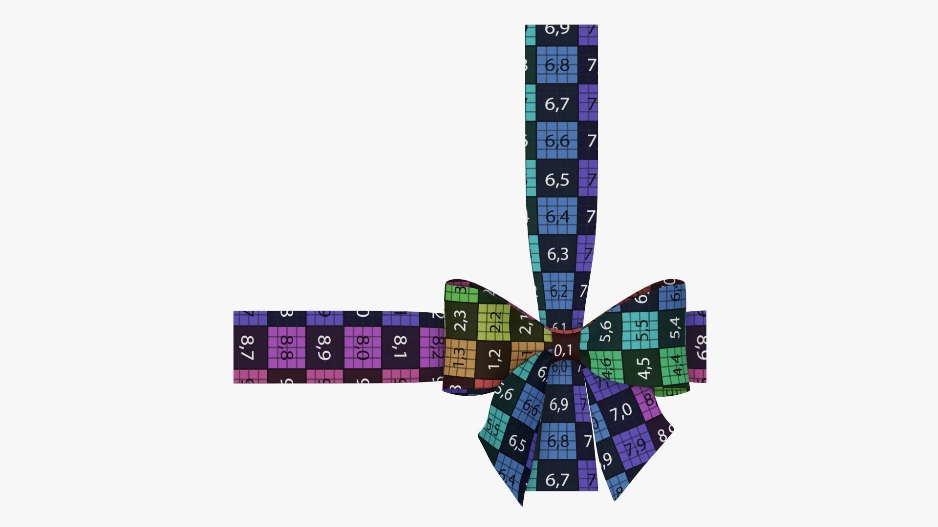 Wrapping bow 04 3D model_10