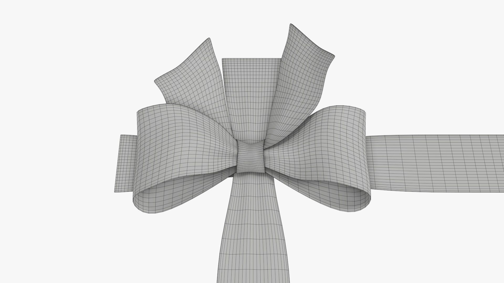 Wrapping bow 04 3D model_7