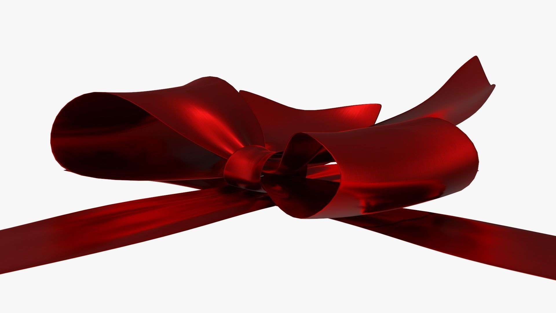 Wrapping bow 04 3D model_3