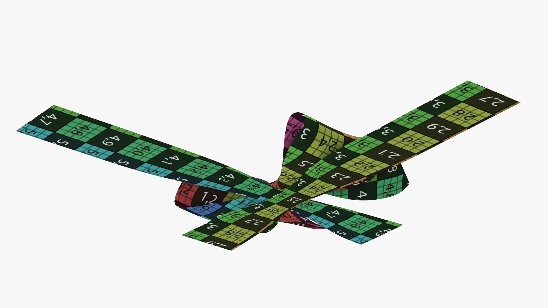 Wrapping bow 04 3D model_14