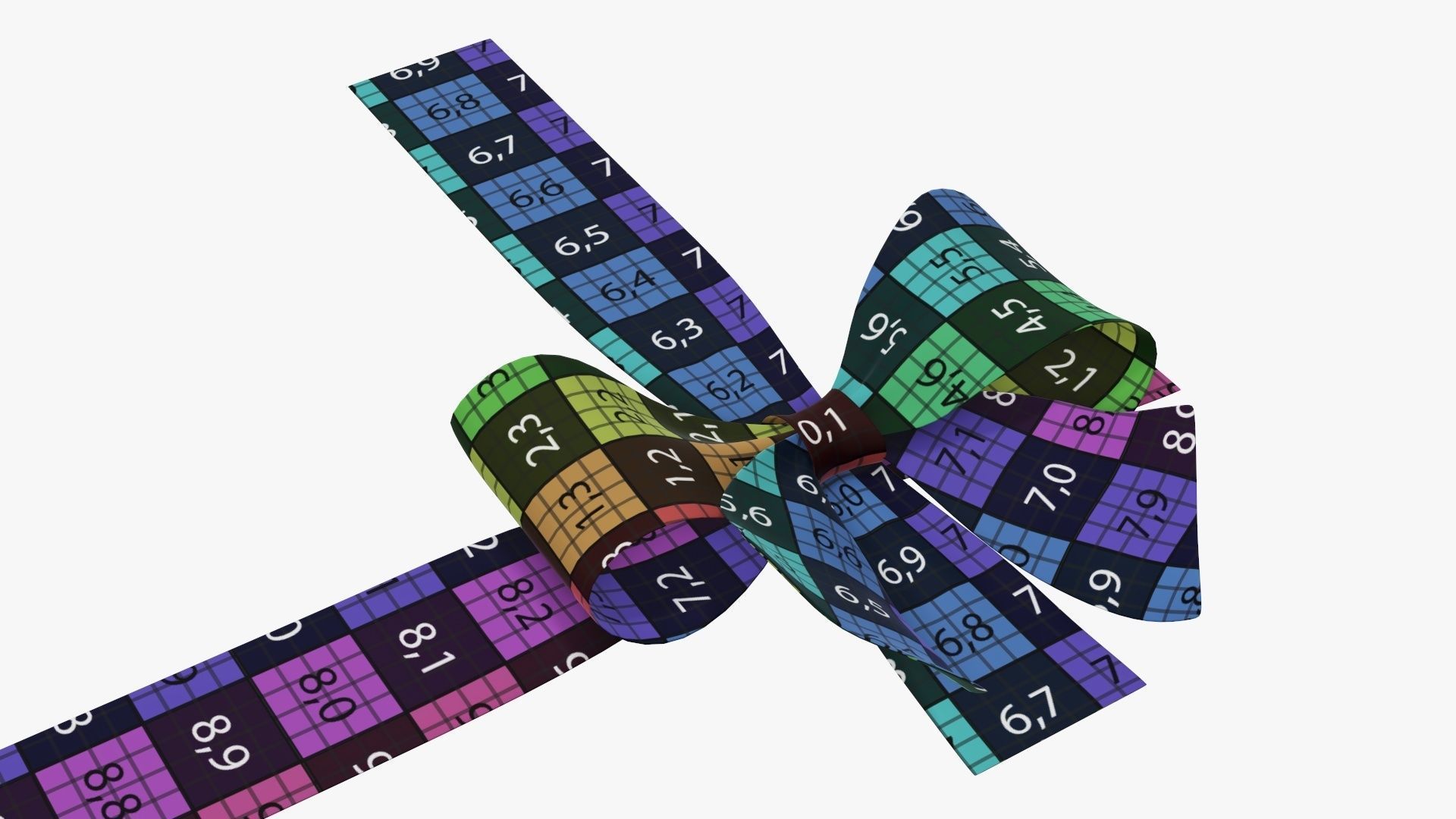 Wrapping bow 04 3D model_11