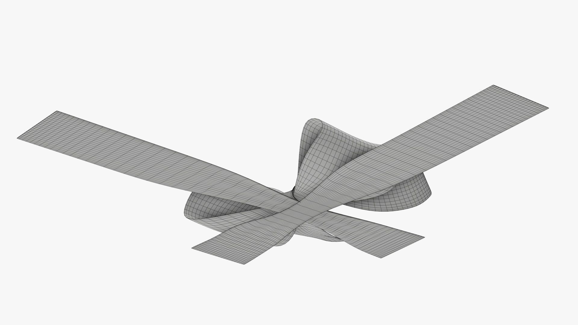 Wrapping bow 04 3D model_9