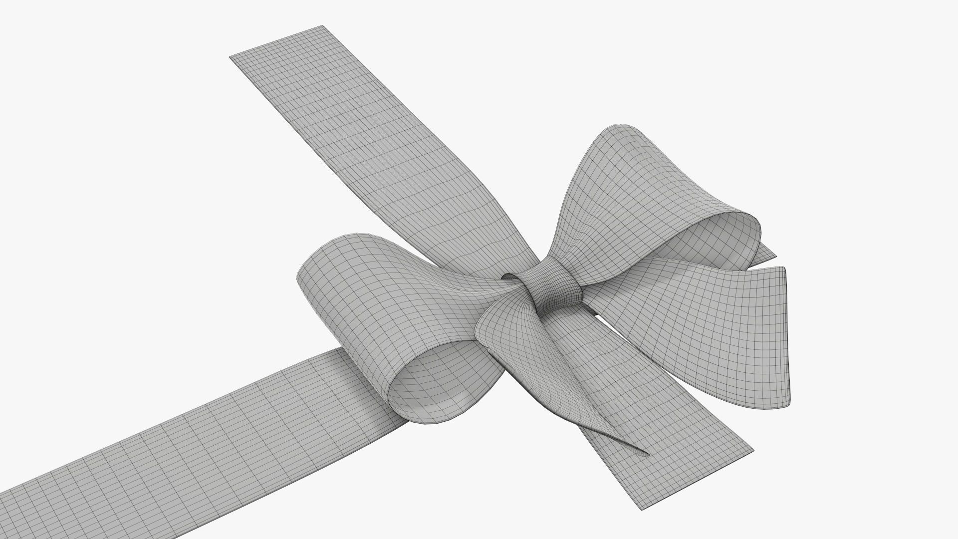 Wrapping bow 04 3D model_6
