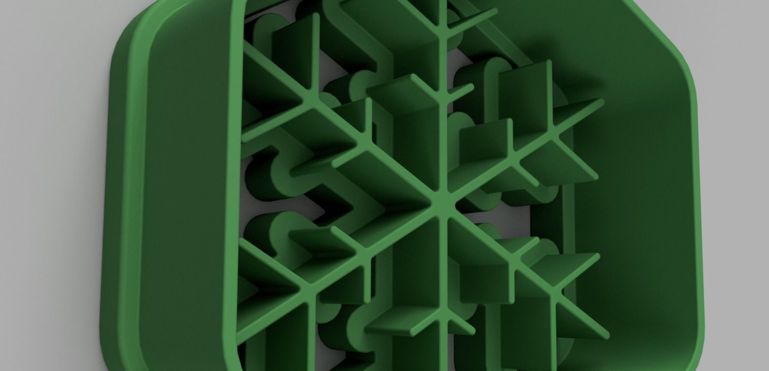 SNOWFLAKE COOKIE CUTTER 3D print model_1