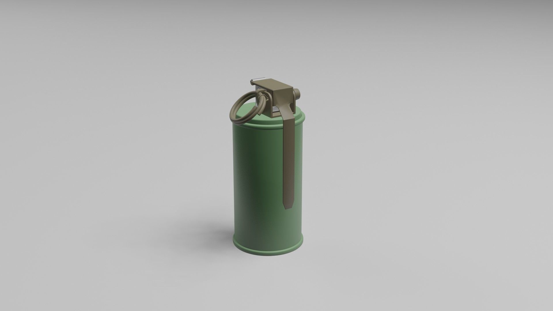 3D Smoke Grenade Military Model  Low-poly 3D model_5