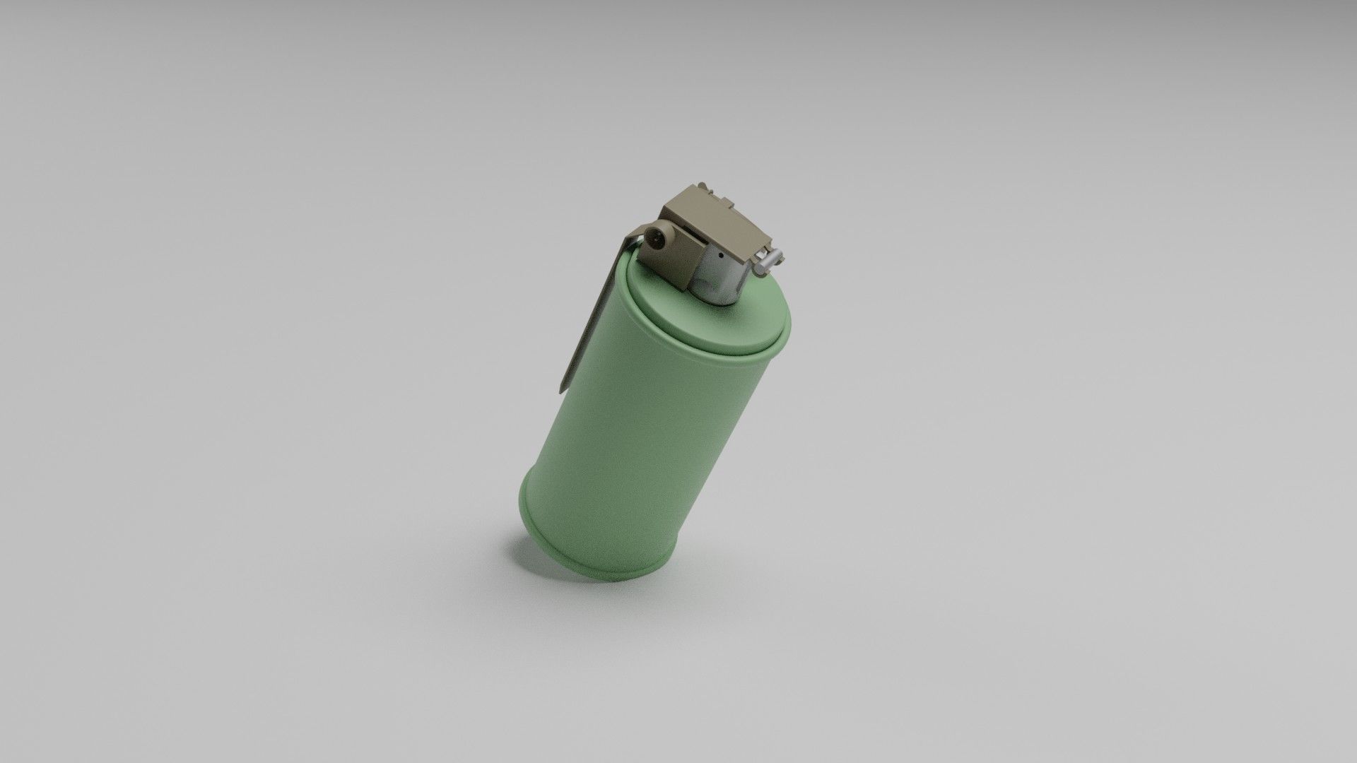 3D Smoke Grenade Military Model  Low-poly 3D model_13