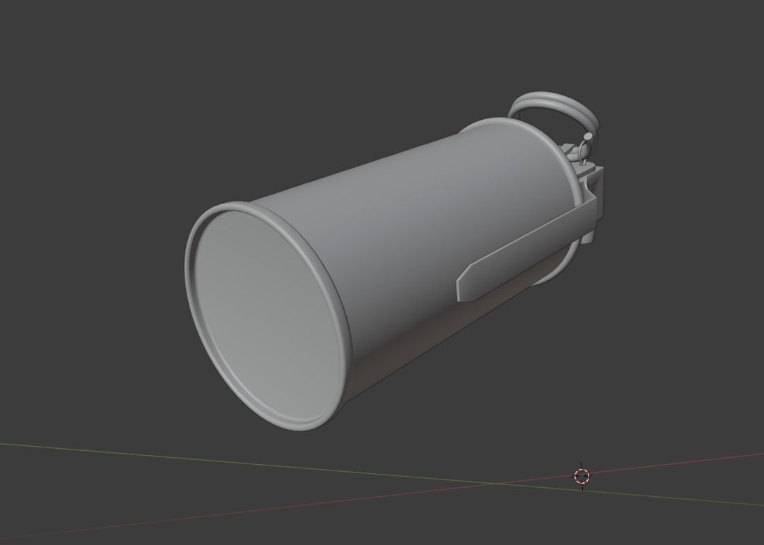 3D Smoke Grenade Military Model  Low-poly 3D model_17