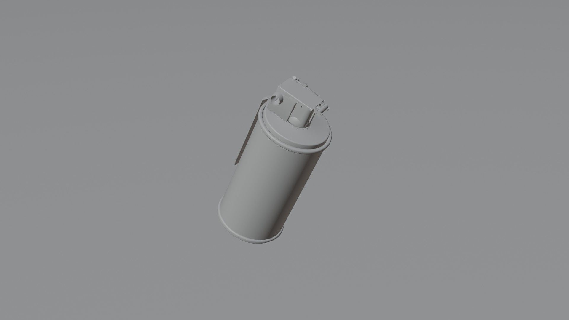 3D Smoke Grenade Military Model  Low-poly 3D model_12