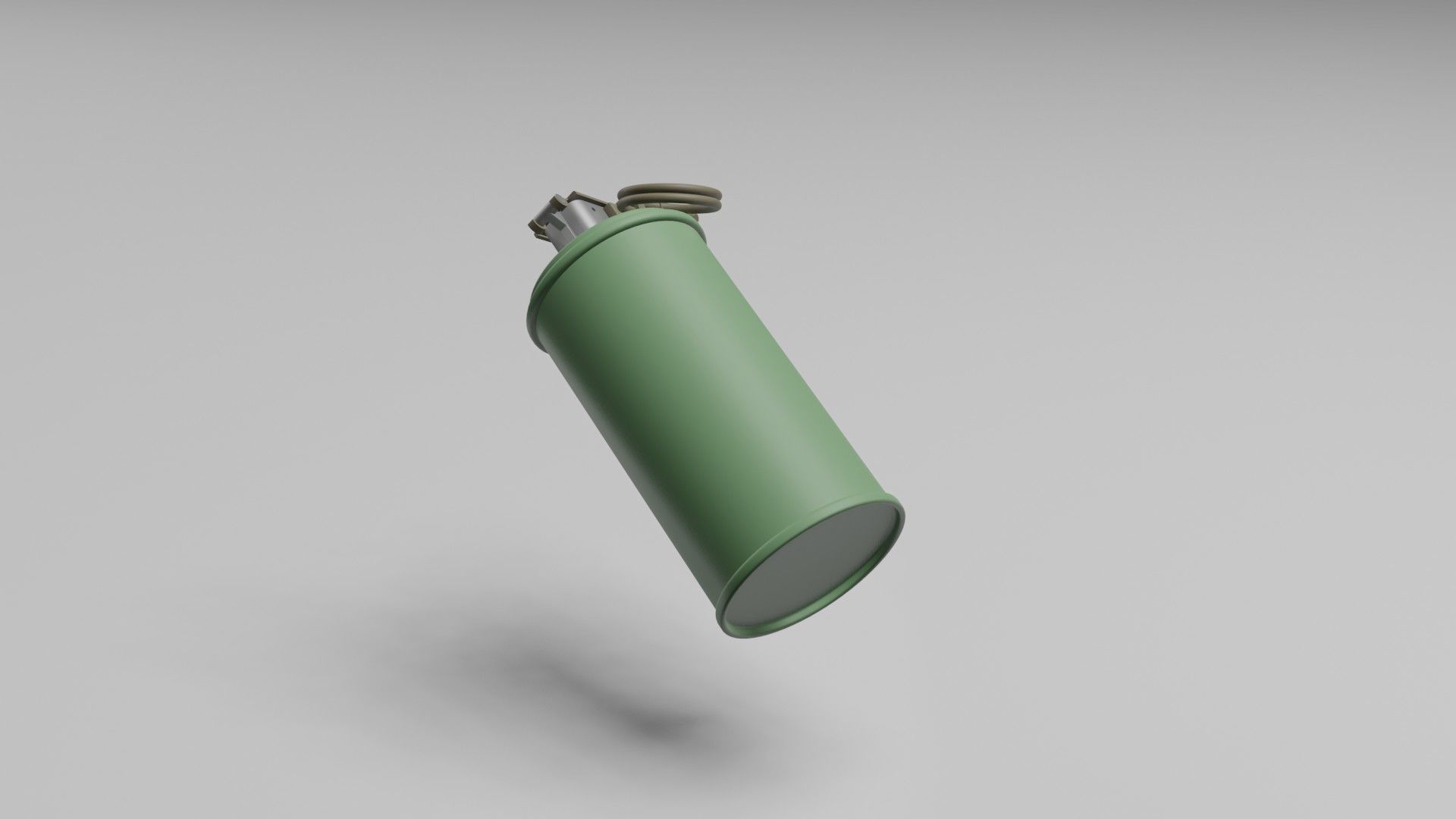 3D Smoke Grenade Military Model  Low-poly 3D model_7